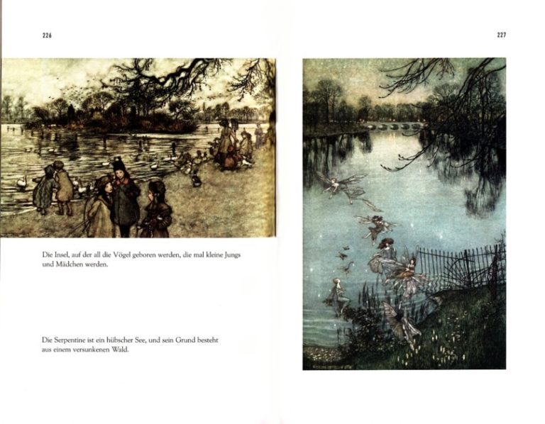 James M. Barrie: »Kleiner Weißer Vogel« | Jackson Insel - Kleiner Weißer Vogel Abenteuer Im Kensington Park