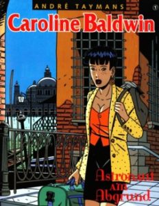 Caroline Baldwin, Astronaut am Abgrund, Cover