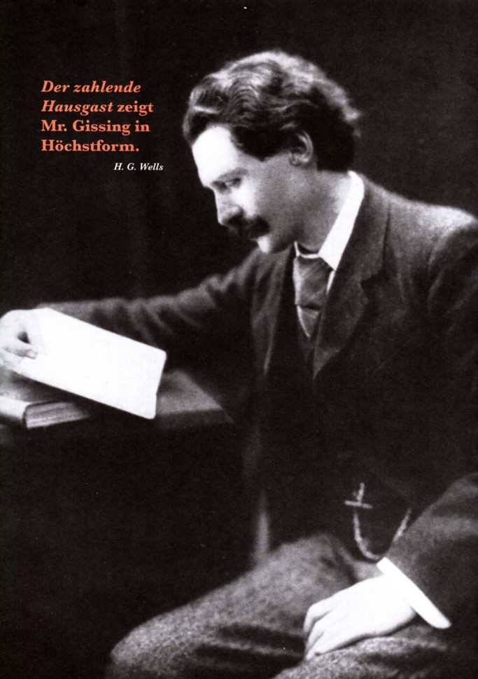 George Gissing, Der zahlende Hausgast in der Morio Vorschau Herbst 2025